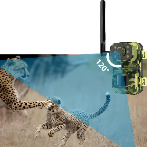 Фотоловушка для охоты с LTE-модулем HUNTING CAMERA 4G Камера с датчиком движения и солнечной батареей - фото 4