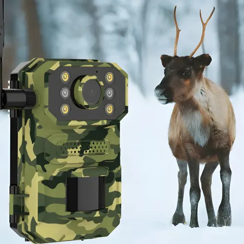 Фотоловушка для охоты с LTE-модулем HUNTING CAMERA 4G Камера с датчиком движения и солнечной батареей - фото 5