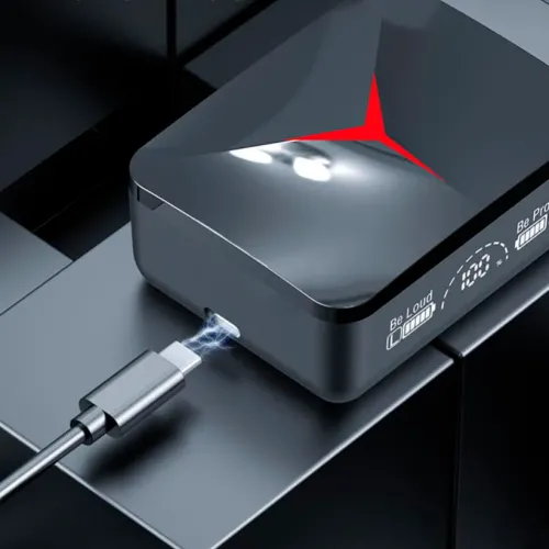 Беспроводные наушники M90 Pro True Wireless Earbuds 5.3 со светодиодным дисплеем, гарнитура с Powerbank - фото 2