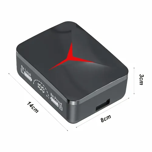 Беспроводные наушники M90 Pro True Wireless Earbuds 5.3 со светодиодным дисплеем, гарнитура с Powerbank - фото 6