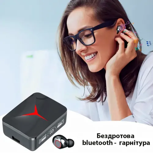 Беспроводные наушники M90 Pro True Wireless Earbuds 5.3 со светодиодным дисплеем, гарнитура с Powerbank - фото 8