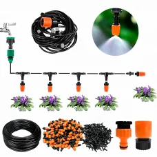 Садовый туманообразователь 10 м Patio Mist Mistcooling Kit BD-182 Автоматическая система капельного полива