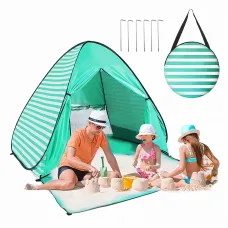 Палатка Tent For Tourist, быстросборная с входом на молнии, сеткой от насекомых, 150*160см, 2 цвета