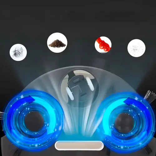 Робот Пылесос 3 в 1 умный робот-уборщик для дома Vacuum 8088 cleaner LY-541 - фото 6