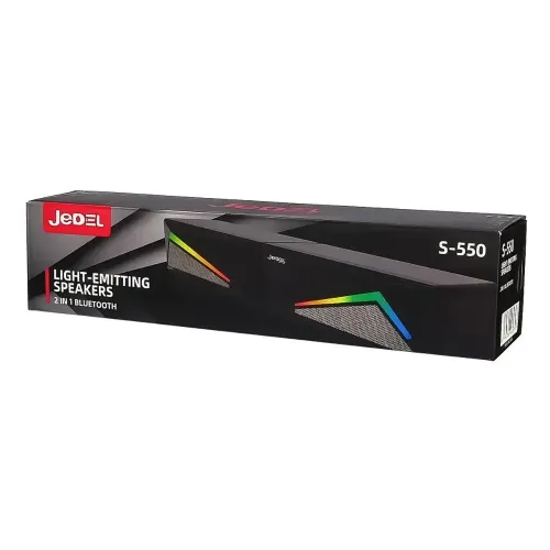 Jedel LED S550, SoundBar з чистим звучанням, USB + Jack 3,5 мм, портативна bluetooth акустика для ноутбука - фото 7