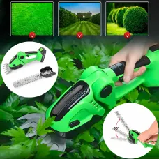 Ножницы-кусторез 2 в 1, Garden cutter EVCITN 24 V, аккумуляторный с индикацией заряда, нержавеющая сталь