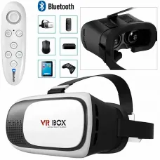 3D Очки виртуальной реальности VR BOX G2 с bluetooth, фокусировка линз