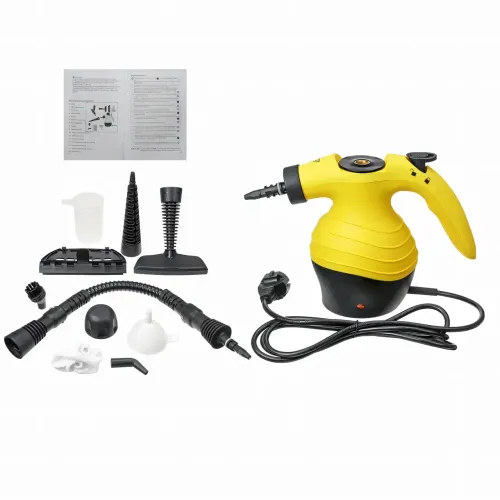 Пароочиститель Steam Cleaner DF-A001, электрический ручной отпариватель высокого давления 1050W, бытовой - фото 8