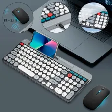 Беспроводный комплект ZYG 806, Bluetooth, полноразмерная клавиатура, оптическая мышь, USB зарядка