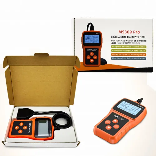 Сканер діагностичний MS309PRO OBD2, тестер несправностей двигуна, визначення DTC, заряду батареї, авто з 2006 г - фото 10