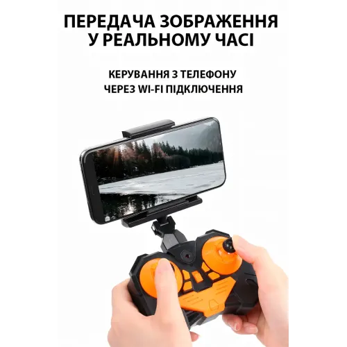 Машинка ZIPP Toys CAM на радіокеруванні, покращена багі з камерою 1 MP, чорний - фото 7