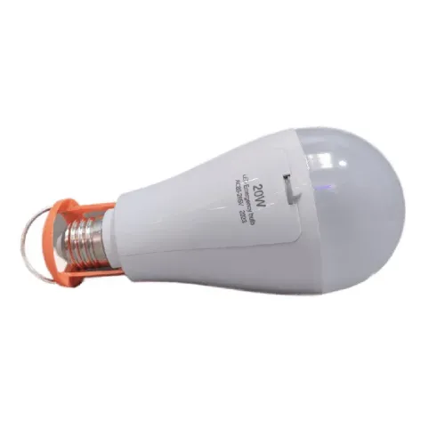 Перезаряжаемая лампа фонарь, 20W, светодиодная, USB, на крючке с входом под патрон E27, аварийная лампа, белая - фото 4