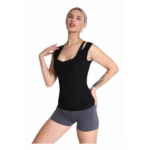 Женская майка сауна, Sweat Shaper для похудения, утягивающая майка для занятий спортом, для женщин, М/Л/ХЛ/2ХЛ L
