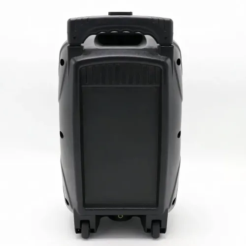 Портативная колонка Kimiso QS-1203, Bluetooth-колонка 12inch с микрофоном и светомузыкой, TF-карта, USB, FM - фото 3