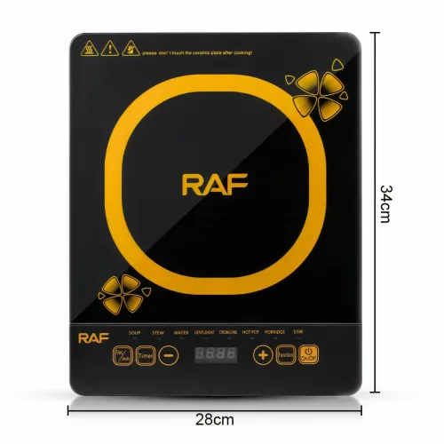 Індукційна електро плита RAF R.8016, 1 конфорка, 2000 W, сенсорне керування - фото 6