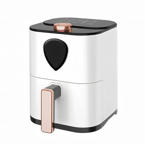 Аэрофритюрница Su Tai ST-606, аэрогриль 6 л, Air Fryer с антипригарным покрытием, электрофритюр 1000 Вт, белый - фото 2
