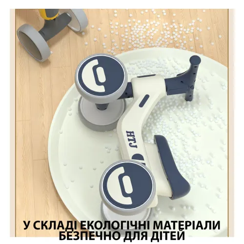 Детский балансировочный велобег 602 для детей от 1 до 5 лет, с музыкой и подсветкой, 1.5 кг, пластик и пена - фото 3