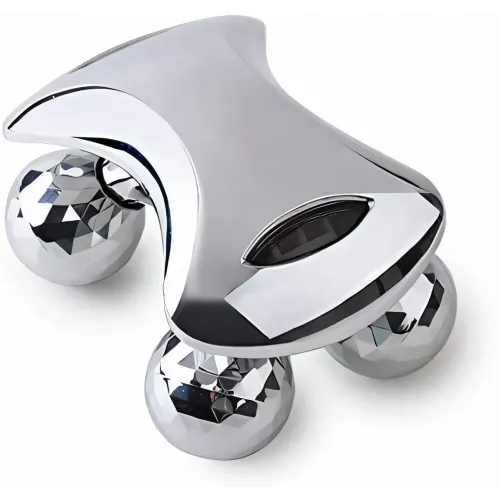 Лифтинг 4D Massager для лица и тела, массажер ролик для тела AND LY587, 4 массажные головки, водонепроницаемый - фото 4