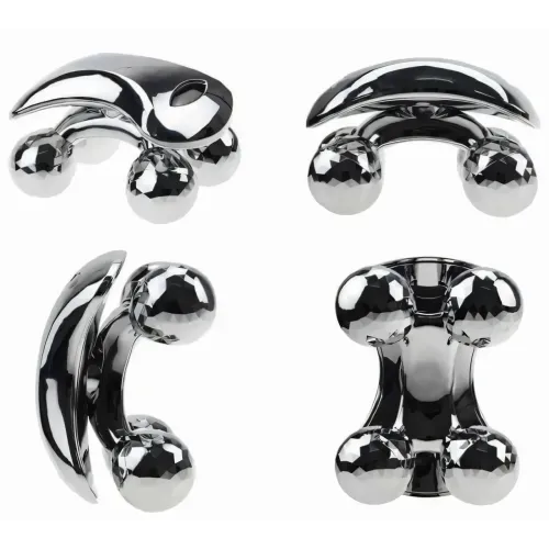 Лифтинг 4D Massager для лица и тела, массажер ролик для тела AND LY587, 4 массажные головки, водонепроницаемый - фото 2