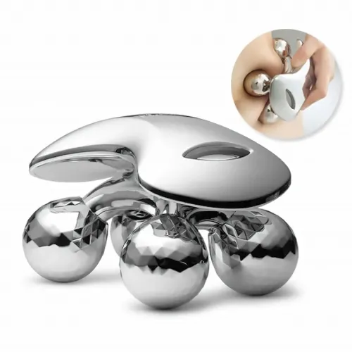 Лифтинг 4D Massager для лица и тела, массажер ролик для тела AND LY587, 4 массажные головки, водонепроницаемый - фото 5