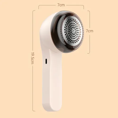 Машинка для удаления катышек, перезаряжаемый Hairball trimmer AND XL-888, Type-C, 19.5х7х7 см, кабель+щеточка - фото 4