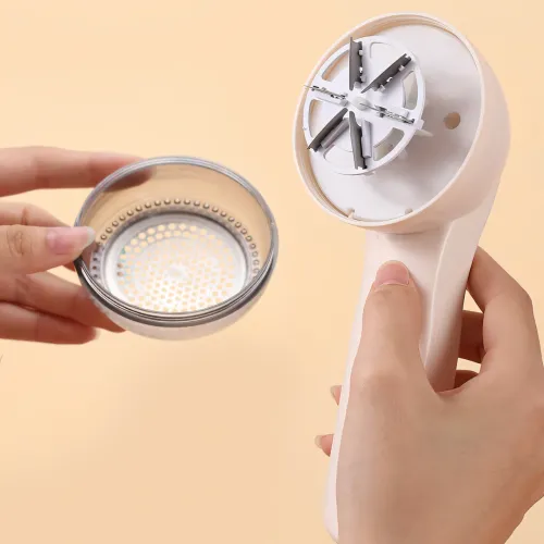 Машинка для удаления катышек, перезаряжаемый Hairball trimmer AND XL-888, Type-C, 19.5х7х7 см, кабель+щеточка - фото 3