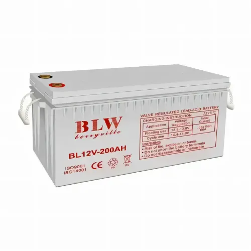 Акумулятор BATTERY 12 V 200 A BLW з герметичною гелевою батареєю, універсальна циклічна AGM батарея - фото 3