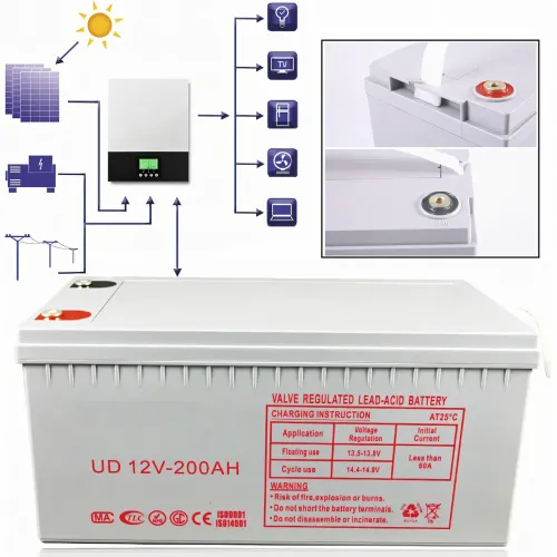 Акумулятор BATTERY 12 V 200 A BLW з герметичною гелевою батареєю, універсальна циклічна AGM батарея