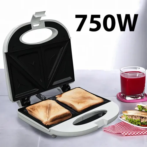 Електрична сендвіч-машина, сендвічниця The waffle maker AND XL-877, 750 Вт - фото 5