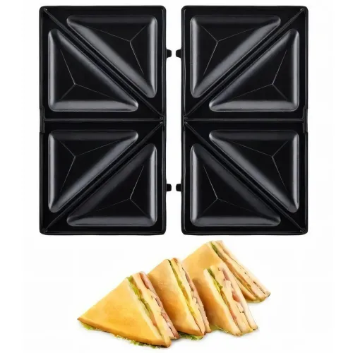 Електрична сендвіч-машина, сендвічниця The waffle maker AND XL-877, 750 Вт - фото 2