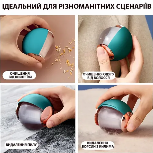 Шарик для удаления катышей, многоразовый мяч для удаления волос с одежды, гелевый липкий шарик MM02 от шерсти - фото 6