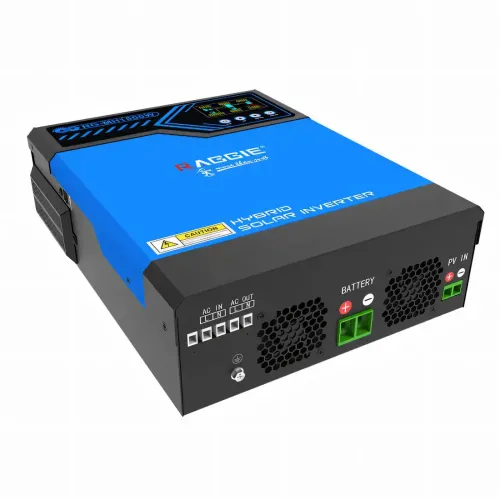 Гібридний інвертор Raggie RG-MH1500W 12 V MPPT-80A із зарядним пристроєм для сонячних панелей - фото 4
