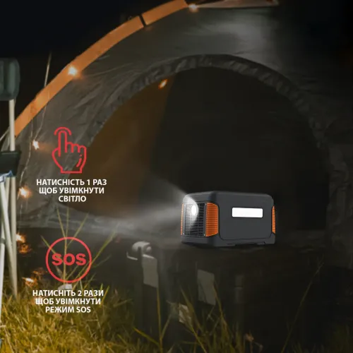 Мощная портативная электростанция, 300W с выходами USB, Type-C, DC, фонарь WX-1436, 83200 mAh - фото 8