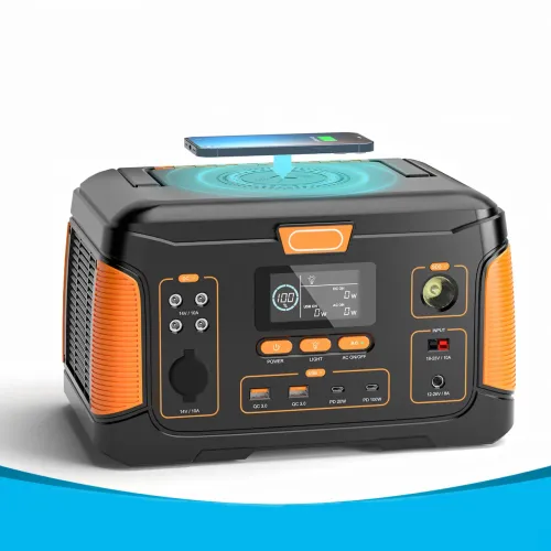 Портативная электростанция WX1438, 650W, (171 000 мАг), разъемы: USB, Type-C, DC, 2 розетки, фонарь - фото 3