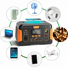 Портативная электростанция WX1439, 1000W (252 000 мАч), чистая синусоида, с USB, Type-C, DC, 2 розетки, фонарь