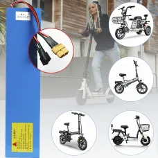 Литиевый аккумулятор 48В 16Ah, литий-ионный аккумулятор 18650 для электровелосипеда, скутера, ebike