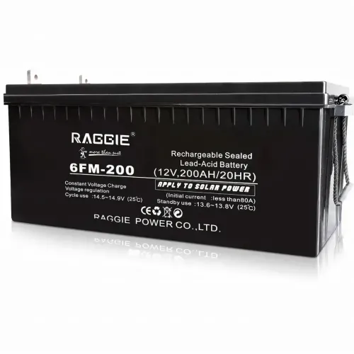 Гелевый аккумулятор 12V 200Ah, необслуживаемый АКБ RAGGIE AGM для бесперебойного питания - фото 2
