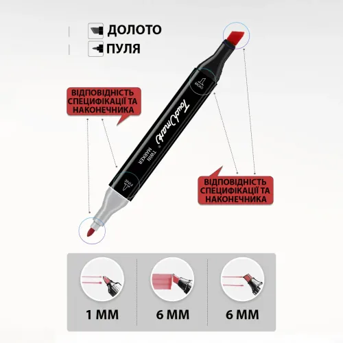 Набор двухсторонних маркеров, Sketch Marker для рисования, 168 цветов на спиртовой основе, в сумке-чехле - фото 3