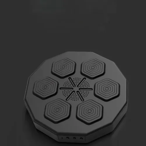 Музична інтелектуальна боксерська панель тренажер з LED-підсвіткою, Bluetooth, 40х40х7.5 см - фото 7