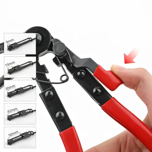 Автомобильные универсальные клещи с зажимами, плоскогубцы bundle forceps AND-11 для шлангов, гибкий инструмент - фото 10