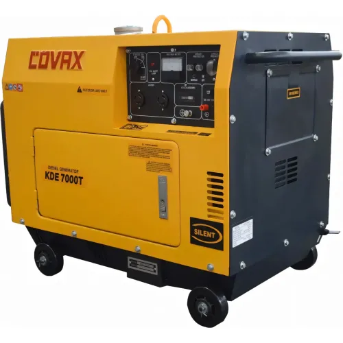 Дизельный генератор KDE7000T COVAX, 5/5.5 кВт, электрический пуск (5KW DIESEL SILENT) (AUTOMAT START) - фото 2