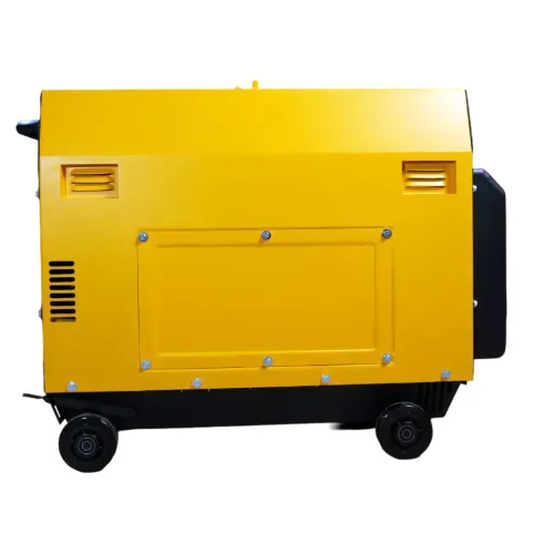 Дизельный генератор KDE7000T COVAX, 5/5.5 кВт, электрический пуск (5KW DIESEL SILENT) (AUTOMAT START) - фото 3