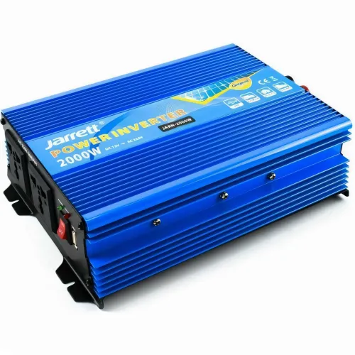 Оригинальный инвертор Jarrett 12-220 В 2000W, оригинальный преобразователь напряжения, USB, синий - фото 2
