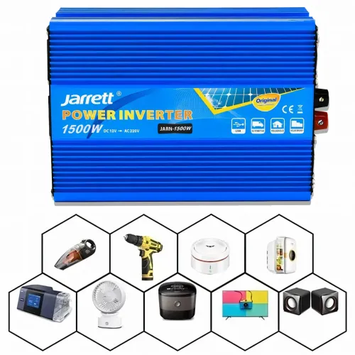 Оригинальный преобразователь Jarrett 12v-220 1500W, автомобильный оригинальный преобразователь - фото 6