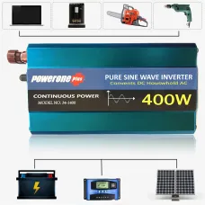 Инвертор Power One 400 W, преобразователь постоянного тока, автомобильный инвертор, чистая синусоида