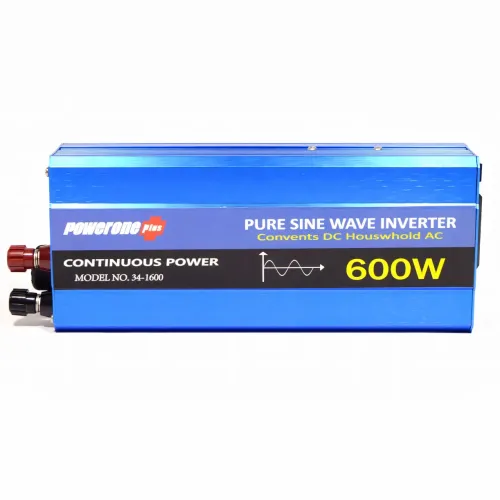 Інвертор Power One 600 W, перетворювач постійного струму, автомобільний інвертор, чиста синусоїда - фото 2