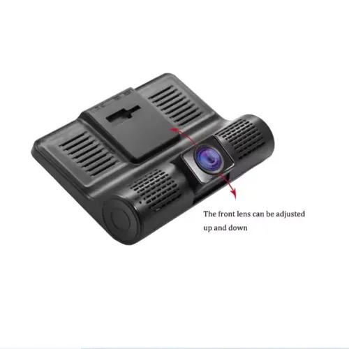 Авторегистратор DVR T-655 Full HD с 3 объективами, видеорегистратор в машину 4 дюйма с камерой заднего вида - фото 6
