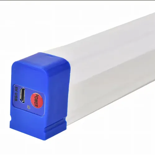 Диодная лампа Bailong BK-700T с солнечной батареей, три режима работы, USB-micro USB, 52см - фото 4