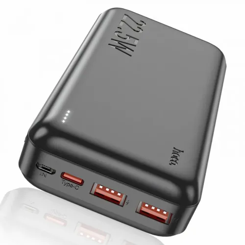Power bank 20000mAh, портативное зарядное HOCO J101A Astute, 22.5W, совместим с большинством устройств - фото 4