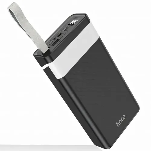 HOCO J73 портативный аккумулятор 30000mAh с настольной лампой, с LED цифровым дисплеем, Micro-USB / Type-C - фото 2